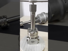 Manche la válvula de globo de alta presión criogénica de acero de la conexión PN10-32Mpa de BW-SW