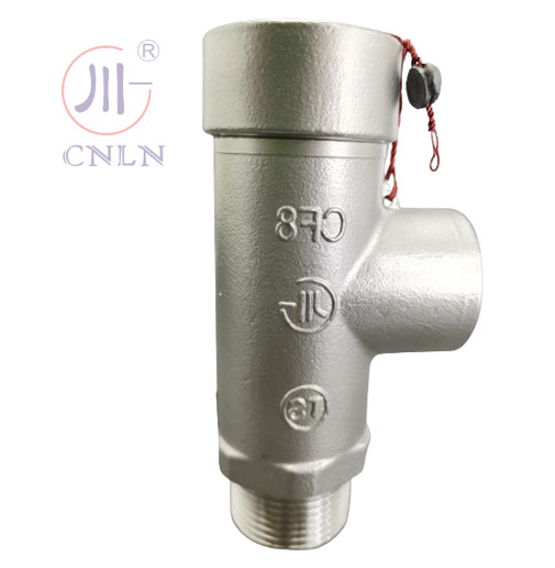 Válvula de seguridad de baja elevación criogénica DN15 PN40 SS304/316 para tanque/squid/remolque