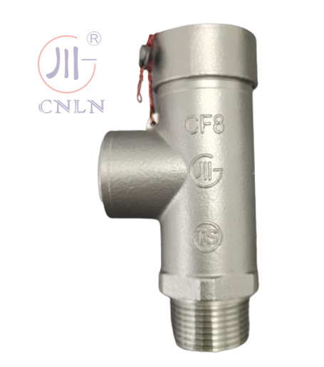 Válvula de seguridad de baja elevación criogénica DN15 PN40 SS304/316 para tanque/squid/remolque
