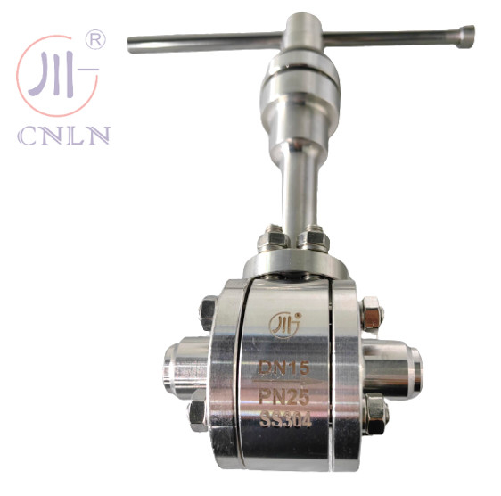 Valva de bolas criogénicas de alta calidad de soldadura manual SS304 o Ss316