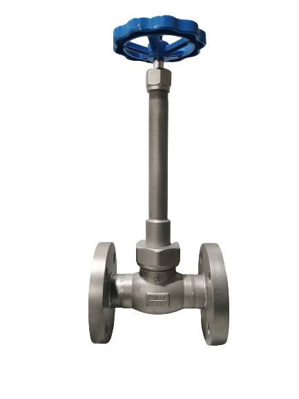 PN40 válvula criogénica para válvulas de globo - -196 ~ + 80 °C para gases líquidos de GNL, etc.
