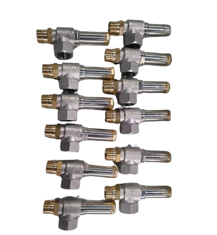 Válvula de seguridad de sellado blando a baja temperatura con codo CF8 CF3 para el tanque de GNL LIN LOX LAR