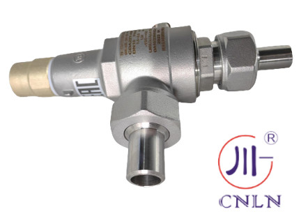Válvula de seguridad criogénica de alta presión para el tanque de GNL LIN LOX LAR -196-80 C CF8 CF3 4.0Mpa