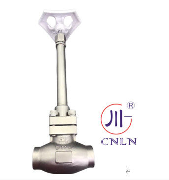 La valva de globo con brida de baja temperatura CF3/CF8 DN50 SS304/SS316 para GNL/LOX/LN2/LAR/LCO2