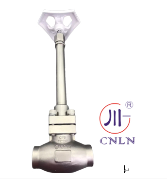 PN50 válvula de globo criogénico de acero inoxidable 304/316 soldadura de toma de corriente de -196°C a +80°C