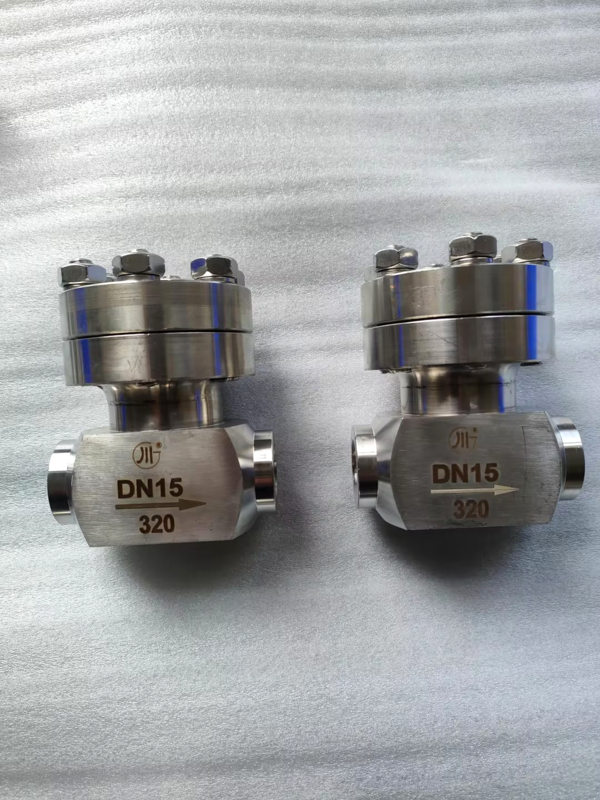 Cryogenic Globe Valve with 3/8''-4'' Size 5.0Mpa Pressure and DJ61F-50P Model for LNG/LOX Applications