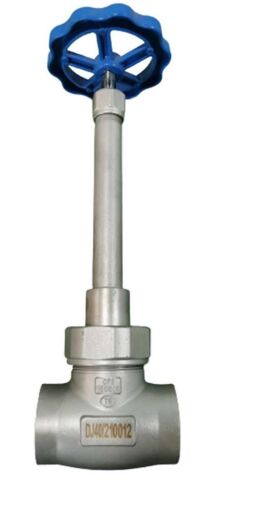 Válvula globular criogénica certificada CE con presión máxima de 5,0Mpa y construcción de acero inoxidable 304/316 para aplicaciones de GNL LOX LIN LAR