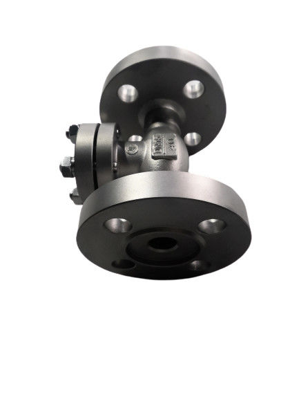 Valva de control criogénica de acero inoxidable tipo brida PN50 de alta calidad